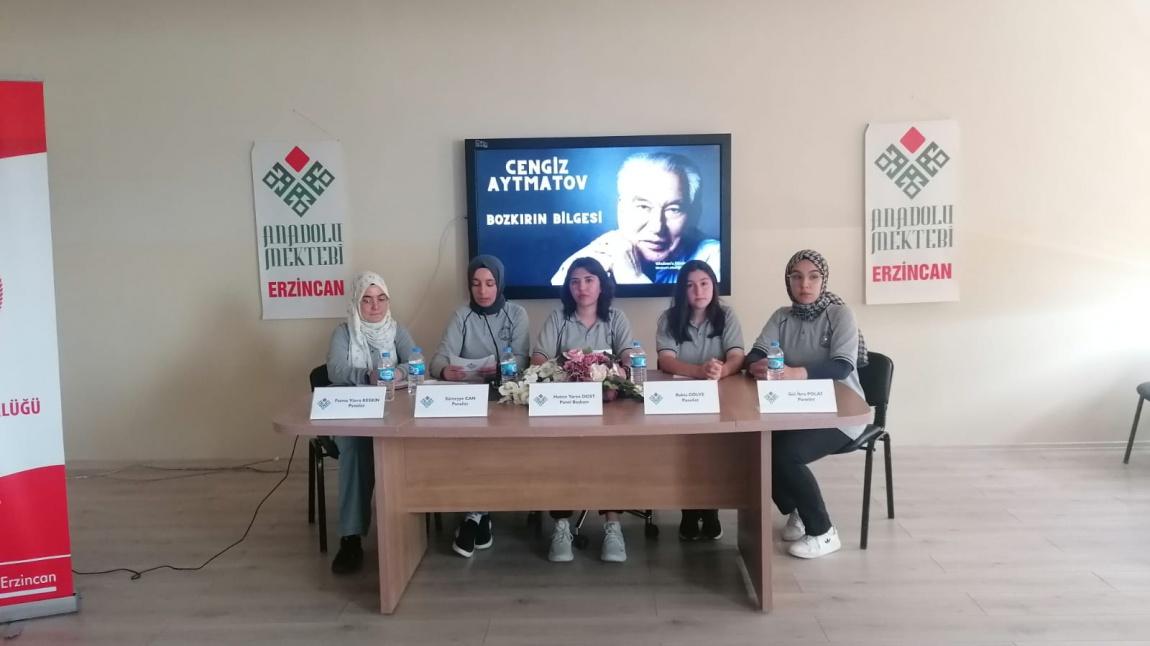 Anadolu Mektebi Yazar Okumaları Programı Kapsamında Cengiz Aytmatov paneli düzenledik